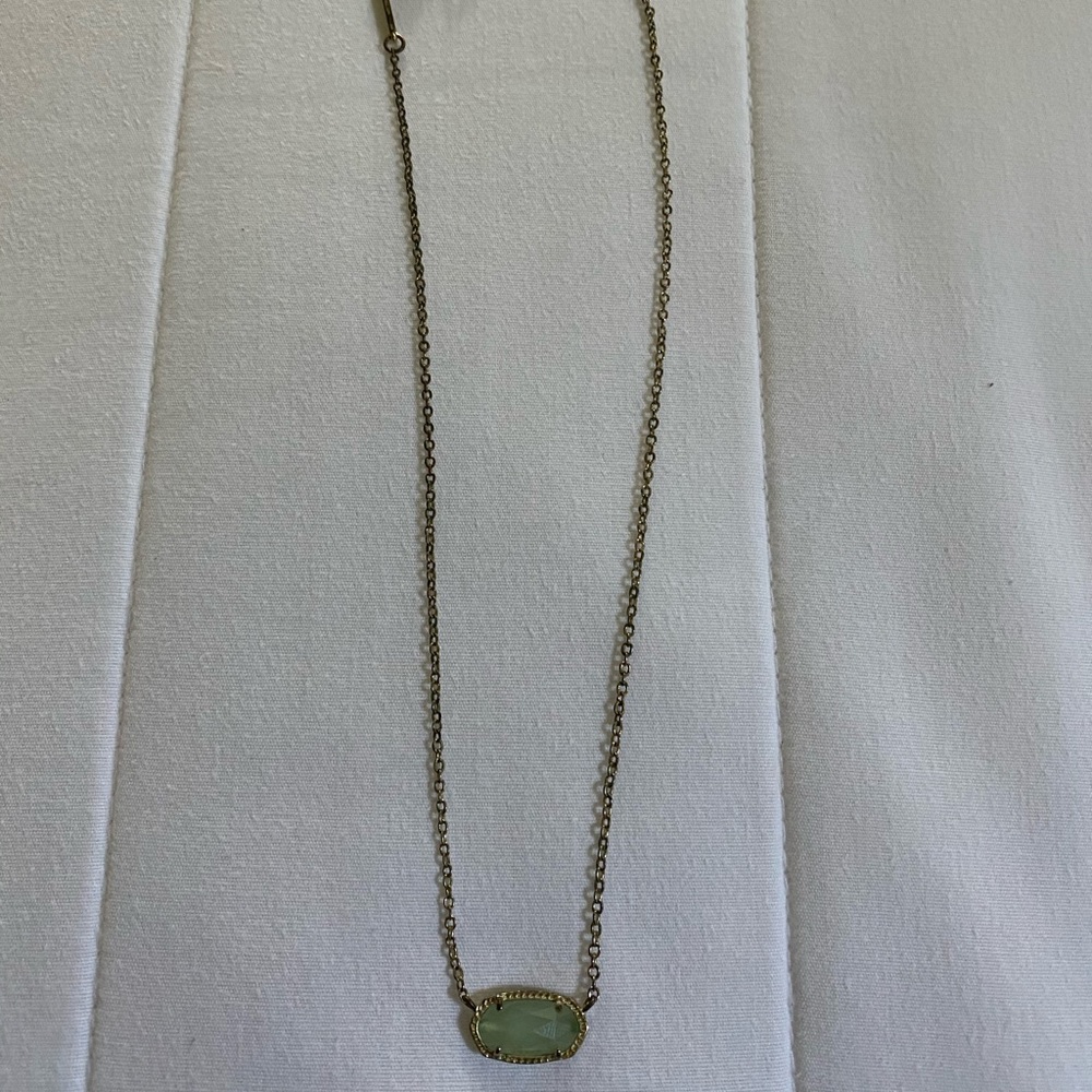 Kendra Scott Peridot Necklace